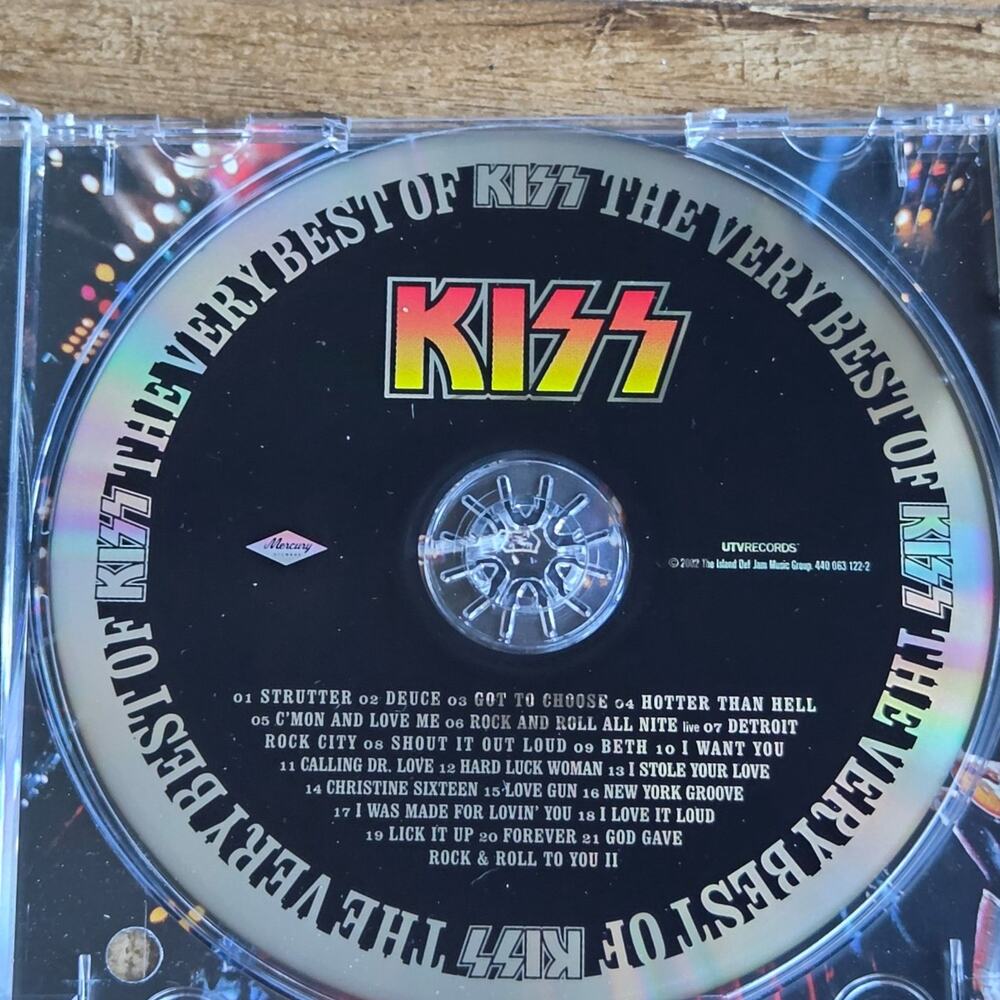 Vtg 2002 KISS THE VERY BEST OF KISS PROMO CD - Picture 4 of 5